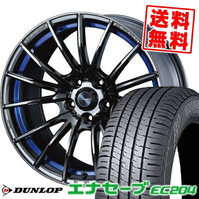 215/45R17 91W XL ダンロップ ENASAVE EC204 WedsSport SA-35R サマータイヤホイール4本セット 【取付対象】