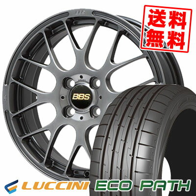 165/50R16 75V ルッチーニ ECOPATH BBS RP サマータイヤホイール4本セット 【取付対象】