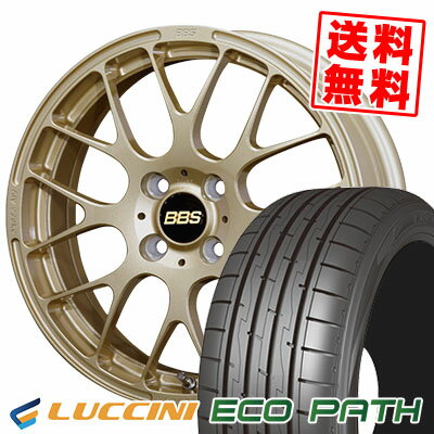 165/50R16 75V ルッチーニ ECOPATH BBS RP サマータイヤホイール4本セット 【取付対象】
