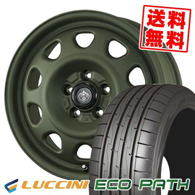 215/45R17 91V LUCCINI ルッチーニ ECOPATH LANDFOOT SWZ ランドフット SWZ サマータイヤホイール4本セット 【取付対象】