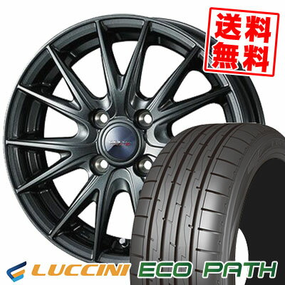 165/50R16 75V ルッチーニ ECOPATH VELVA SPORT2 サマータイヤホイール4本セット 【取付対象】