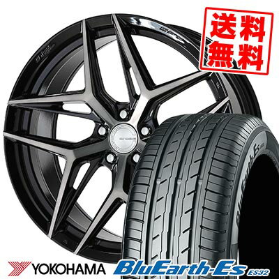 225/35R19 84W YOKOHAMA ヨコハマ BluEarth ES32 WORK GNOSIS IS205 ワーク グノーシス IS205 サマータイヤホイール4本セット 【取付対象】