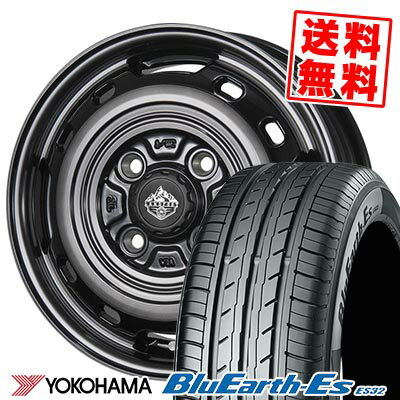 165/55R15 75V YOKOHAMA ヨコハマ BluEarth ES32 LANDFOOT XFG ランドフット XFG サマータイヤホイール4本セット 【取付対象】
