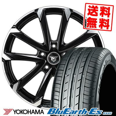 215/40R18 85W YOKOHAMA ヨコハマ BluEarth ES32 JP STYLE MJ-V ジェイピースタイル MJ-V サマータイヤホイール4本セット 【取付対象】