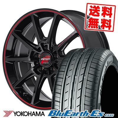225/40R18 92W YOKOHAMA ヨコハマ BluEarth ES32 RMP RACING R25 Plus RMPレーシング R25プラス サマータイヤホイール4本セット 【取付対象】