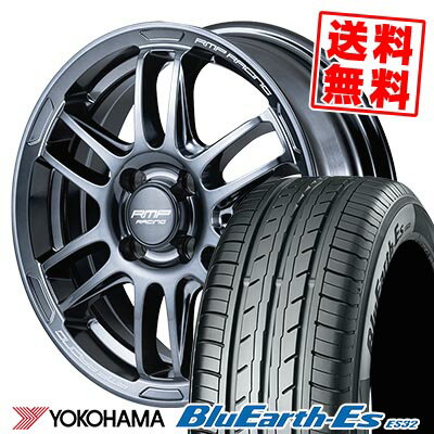 205/40R17 84V YOKOHAMA ヨコハマ BluEarth ES32 RMP RACING R26 RMPレーシング R26 サマータイヤホイール4本セット 【取付対象】