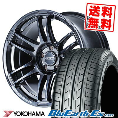 215/40R18 85W YOKOHAMA ヨコハマ BluEarth ES32 RMP RACING R26 RMPレーシング R26 サマータイヤホイール4本セット 【取付対象】