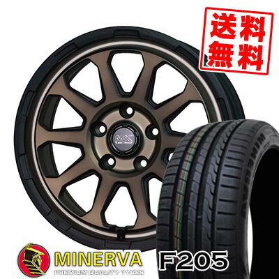 225/45R17 94Y XL ミネルバ F205 MAD CROSS RANGER サマータイヤホイール4本セット 【取付対象】