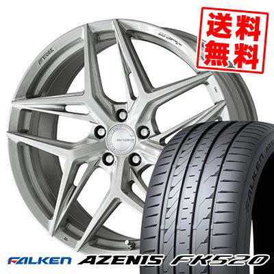 225/40R19 93Y XL FALKEN ファルケン AZENIS FK520 WORK GNOSIS IS205 ワーク グノーシス IS205 サマータイヤホイール4本セット 【取付対象】