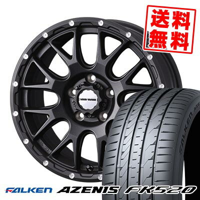 225/45R18 95Y XL FALKEN ファルケン AZENIS FK520 MUDVANCE 08 マッドヴァンス08 サマータイヤホイール4本セット 【取付対象】