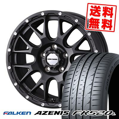 215/45R17 91Y XL FALKEN ファルケン AZENIS FK520L MUDVANCE 08 マッドヴァンス08 サマータイヤホイール4本セット 【取付対象】