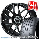 225/50R18 99W XL FALKEN ファルケン AZENIS FK520L WedsSport SA-27R ウェッズスポーツ SA-27R サマータイヤホイール4本セット 【取付対象】