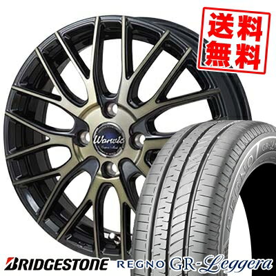 165/55R15 BRIDGESTONE ブリヂストン REGNO GR-Leggera レグノ GR レジェーラ Warwic Empress Mesh ワーウィック エンプレスメッシュ サマータイヤホイール4本セット【取付対象】