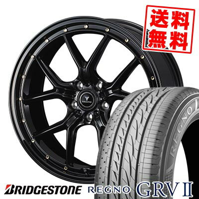 245/40R20 95W BRIDGESTONE ブリヂストン REGNO GRV2 NOVARIS ASSETE S1 ノヴァリス アセット S1 サマータイヤホイール4本セット 【取付対象】