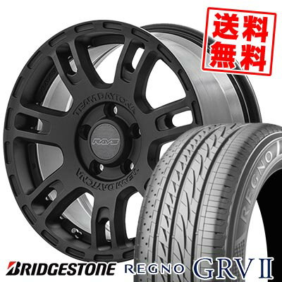 205/60R16 92H BRIDGESTONE ブリヂストン REGNO GRV2 RAYS TEAM DAYTONA D207 レイズ チームデイトナ D207 サマータイヤホイール4本セット 【取付対象】