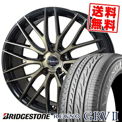245/40R20 BRIDGESTONE ブリヂストン REGNO GRV2 レグノ GRV-2 Warwic Empress Mesh ワーウィック エンプレスメッシュ サマータイヤホイール4本セット