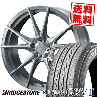 245/40R20 95W BRIDGESTONE ブリヂストン REGNO GRV2 レグノ GRV-2 WEDS F ZERO FZ-2 ウェッズ エフゼロ FZ-2 サマータイヤホイール4本セット