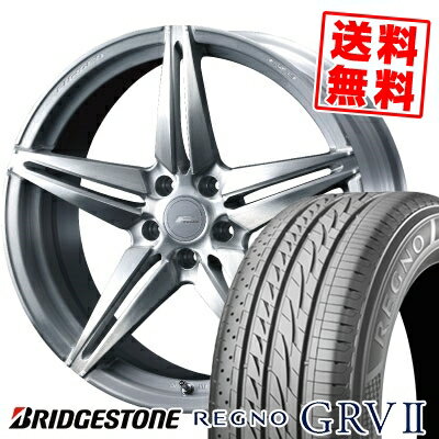 245/40R20 95W BRIDGESTONE ブリヂストン REGNO GRV2 レグノ GRV-2 WEDS F ZERO FZ-3 ウェッズ エフゼロ FZ-3 サマータイヤホイール4本セット