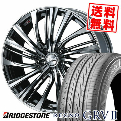 245/40R20 95W BRIDGESTONE ブリヂストン REGNO GRV2 レグノ GRV-2 weds LEONIS FS ウェッズ レオニス FS サマータイヤホイール4本セット