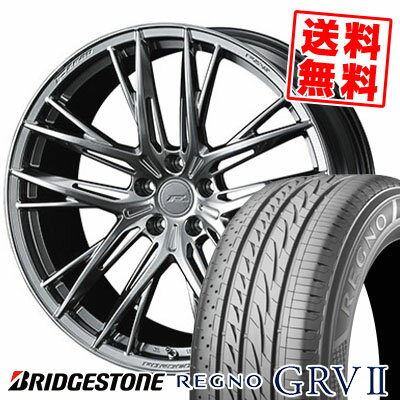 235/60R18 103V BRIDGESTONE ブリヂストン REGNO GRV2 レグノ GRV-2 F ZERO FZ-5 エフゼロ FZ-5 サマータイヤホイール4本セット