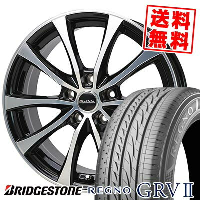 195/65R15 91H BRIDGESTONE ブリヂストン REGNO GRV2 Laffite LE-07 ラフィット LE-07 サマータイヤホイール4本セット 【取付対象】
