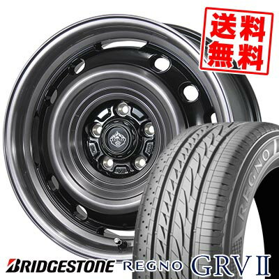 205/55R16 91V BRIDGESTONE ブリヂストン REGNO GRV2 LANDFOOT XFG ランドフット XFG サマータイヤホイール4本セット 【取付対象】