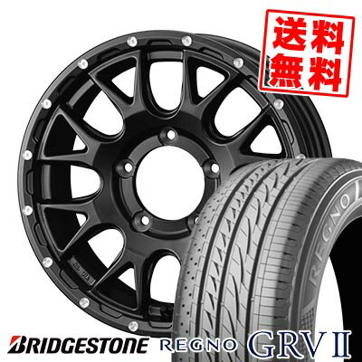 205/65R16 95H BRIDGESTONE ブリヂストン REGNO GRV2 MUDVANCE 08 マッドヴァンス08 サマータイヤホイール4本セット 【取付対象】