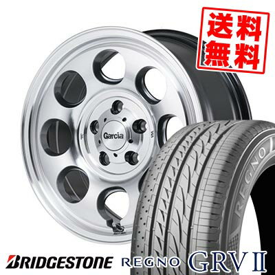 205/55R16 91V BRIDGESTONE ブリヂストン REGNO GRV2 Garcia Palm8 ガルシア パーム8 サマータイヤホイール4本セット 【取付対象】