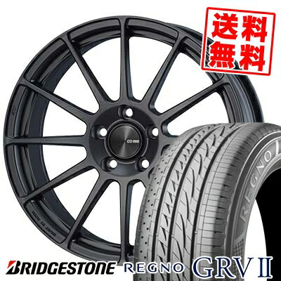 215/55R17 BRIDGESTONE ブリヂストン REGNO GRV2 レグノ GRV-2 ENKEI PF03 エンケイ PF03 サマータイヤホイール4本セット【取付対象】