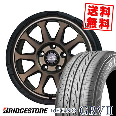 205/60R16 92H BRIDGESTONE ブリヂストン REGNO GRV2 MAD CROSS RANGER マッドクロス レンジャー サマータイヤホイール4本セット 【取付対象】