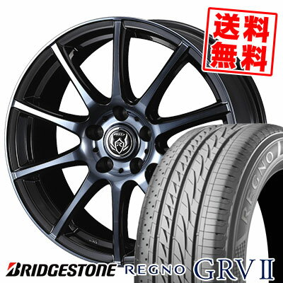195/60R16 89H BRIDGESTONE ブリヂストン REGNO GRV2 レグノ GRV-2 RIZLEY KC ライツレーKC サマータイヤホイール4本セット