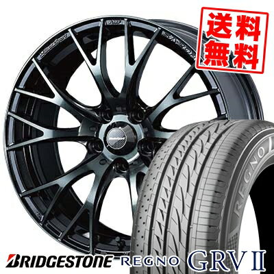 205/55R16 BRIDGESTONE ブリヂストン REGNO GRV2 レグノ GRV-2 WedsSport SA-20R ウェッズスポーツ SA20R サマータイヤホイール4本セット【取付対象】