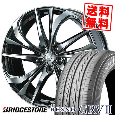 245/40R20 95W BRIDGESTONE ブリヂストン REGNO GRV2 レグノ GRV-2 weds LEONIS TE ウェッズ レオニス TE サマータイヤホイール4本セット