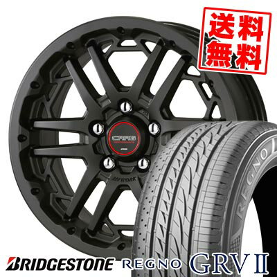215/60R16 95H ブリヂストン REGNO GRV2 WORK CRAG T-GRABIC3 サマータイヤホイール4本セット 【取付対象】