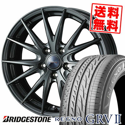 235/50R18 101V XL BRIDGESTONE ブリヂストン REGNO GRV2 レグノ GRV-2 VELVA SPORT2 ヴェルヴァ スポルト2 サマータイヤホイール4本セット
