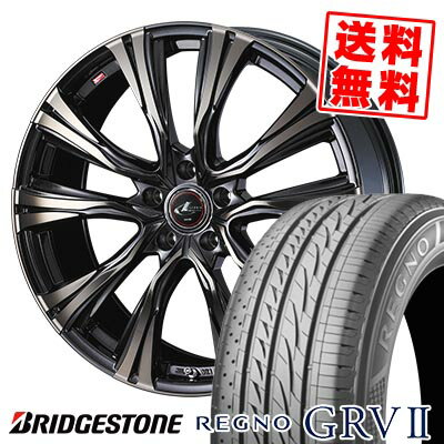 245/40R20 95W BRIDGESTONE ブリヂストン REGNO GRV2 WEDS LEONIS VR ウェッズ レオニス VR サマータイヤホイール4本セット 【取付対象】