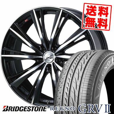 245/40R20 95W BRIDGESTONE ブリヂストン REGNO GRV2 レグノ GRV-2 weds LEONIS WX ウエッズ レオニス WX サマータイヤホイール4本セット