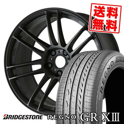 235/35R19 91W XL ブリヂストン REGNO GR-X3 WORK EMOTION ZR7 サマータイヤホイール4本セット 【取付対象】