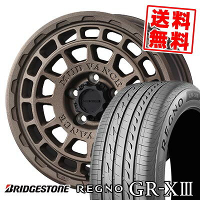 215/50R17 95V XL ブリヂストン REGNO GR-X3 MUDVANCE X Type F サマータイヤホイール4本セット 【取付対象】
