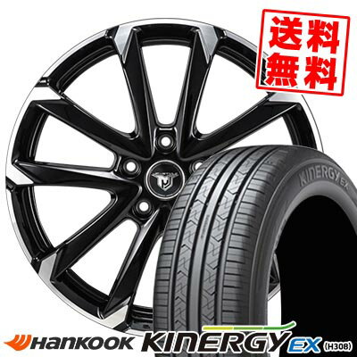 205/55R16 91H HANKOOK ハンコック KINERGY EX JP STYLE MJ-V ジェイピースタイル MJ-V サマータイヤホイール4本セット 【取付対象】