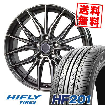 225/60R16 98H ハイフライ HF201 Precious AST M4 サマータイヤホイール4本セット 【取付対象】