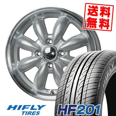 155/65R14 75T ハイフライ HF201 LaLa Palm CUP2 サマータイヤホイール4本セット 【取付対象】