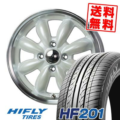 145/70R12 69T ハイフライ HF201 LaLa Palm CUP2 サマータイヤホイール4本セット 【取付対象】