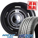 225/60R16 98H ハイフライ HF201 DEAN CrossCountry サマータイヤホイール4本セット 【取付対象】