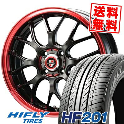 165/60R14 75H HIFLY ハイフライ HF201 エイチエフ　ニイマルイチ EXPLODE-RBM エクスプラウド RBM サマータイヤホイール4本セット【取付対象】