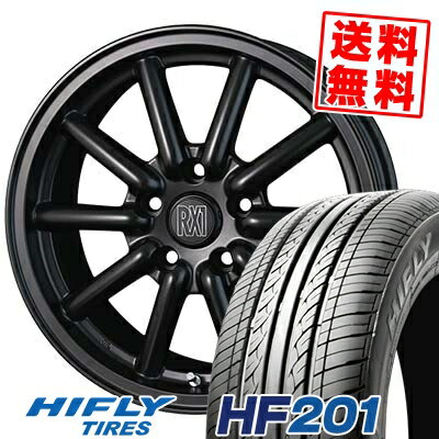 205/60R16 92V HIFLY ハイフライ HF201 エイチエフ　ニイマルイチ Fenice RX1 フェニーチェ RX1 サマータイヤホイール4本セット【取付対象】