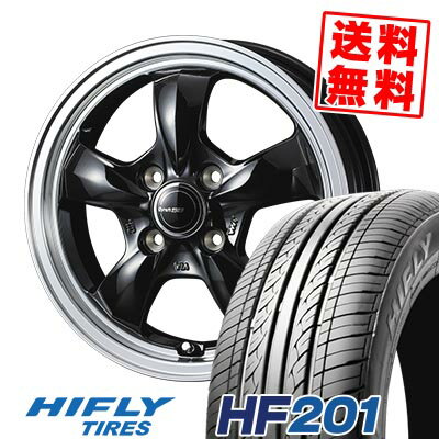 145/70R12 69T ハイフライ HF201 Gyraft 5S サマータイヤホイール4本セット 【取付対象】