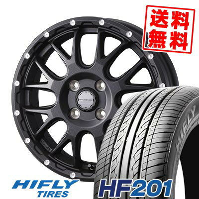 185/65R14 86H ハイフライ HF201 MUDVANCE 08 サマータイヤホイール4本セット 【取付対象】