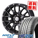 205/55R16 91V ハイフライ HF201 MUDVANCE 08 サマータイヤホイール4本セット 【取付対象】