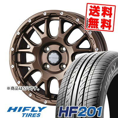 205/55R16 91V ハイフライ HF201 MUDVANCE 08 サマータイヤホイール4本セット 【取付対象】